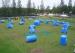 Paintball Shooting Cage Arena Paintball Bunker Inflatable Security Guarantee