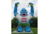 PVC Tarpaulin Gorilla Advertising Cartoon Characters InflatableGorillaBalloon