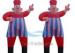 Backyard Nylon Carton Inflatable Air Dancers Two Tubes With Hands