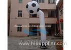 White Soccer Inflatable Sky Dancer Long Tube For Outdoor Promotion