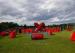 Mobile Airball Airsoft Paintball Bunkers Durable Laser Tag For Rental