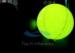 PVC Hanging Colorful Inflatable LED Light Balloon 144W With Pole