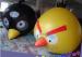 Customizable Inflatable Angry Birds Full Filled Helium Balloons Parade On Street