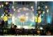 Performance Rainbow strip Inflatable Dancing Balloon 2.0m Diameter