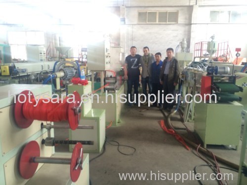 plastic packing net making machine