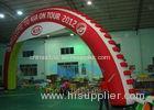 4M - 8M Indoor Inflatable Finish Arch Custom Logo For Promoting