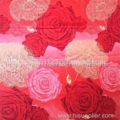 100% polyester home textile fabric bedding fabric