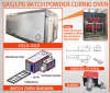 GAS /LPG /Diesel Batch Powder Curing Oven