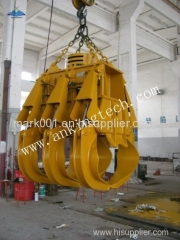 Electro hydraulic clamshell grab