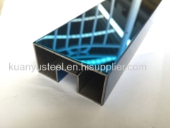 316 square colorful single slot pipe use for swimming pool