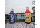 Giant Advertising Inflatables 210D Encryption Nylon Inflatable Beer Bottle Display