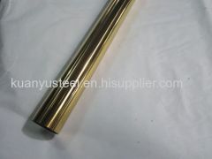 Hollow 304 colorful round metal stainless steel pipe 25.4*2.0mm