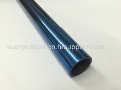 Hollow 304 colorful round metal stainless steel pipe 25.4*2.0mm