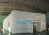 Damp Proof Event Inflatable Cube Marquee Big White Party Canopy Tent