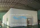 Damp Proof Event Inflatable Cube Marquee Big White Party Canopy Tent