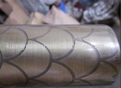 Yielding standard Colored etched Stainless Steel pipe 11.1*1mm