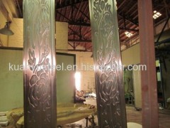 Manufacture supplying etched color 300 series grade stainless steel pipe