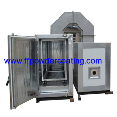 Gas Indirect Fired Powder Coating Curing Oven