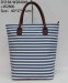 Fashion stripe ladies bag