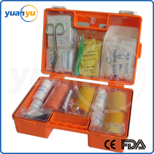 12% Off  portable ABS plastic first aid kit box with hands for home workplace school and car