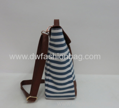 Fashion canvas fabric handbag