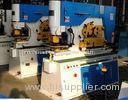 Angle Steel Cutting160T Hydraulic Iron Worker With Nothcing / Cutting Function