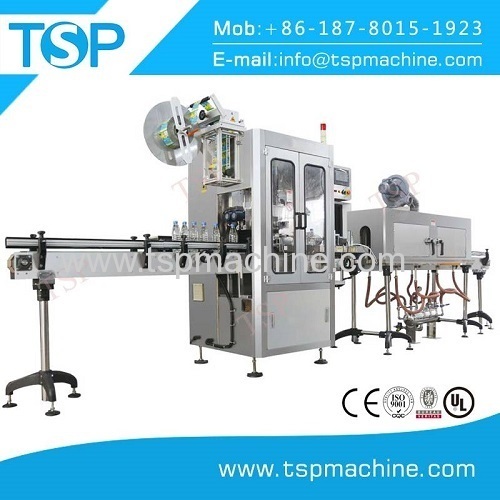 shrink s-l-e-e-v-e labeling machine