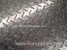 Flooring Diamond Plate Stainless Steel Sheets 1800mm Width High Grade