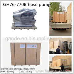 industrial peristaltic hose pump