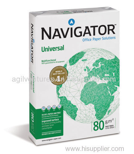 Navigator A4 Copy/Copier Paper 80/75/70gsm CIF $0.50 usd