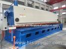 NC Hydraulic Guillotine Steel Cutting Machine / Guillotine Metal Shear