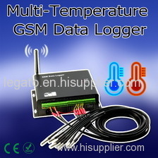 Multipoint Temperature GSM Data Logging