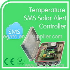 Temperature SMS Solar Alert Controller