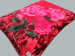 different color flower bedding blanket