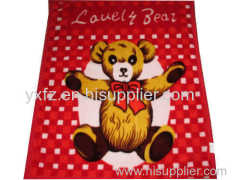 Child Carton design bedding blanket