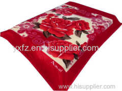 optional flower color bedding blanket