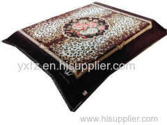 leopard print design bedding blanket