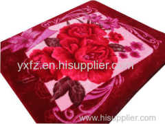 Rose Red model bedding blanket