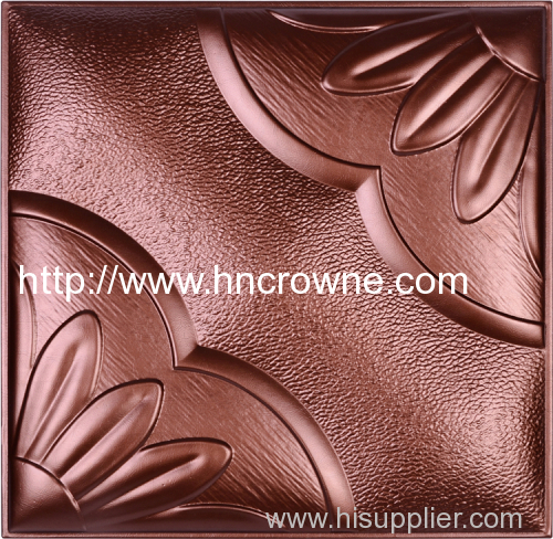 3D leather wall panel