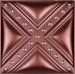 building materials for house 3D leather wall panel