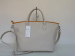 Ladies white PU handbag