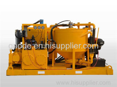 Diesel hydraulic grout plant