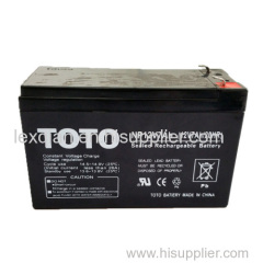 Maintenance Free UPS battery 12V 7Ah