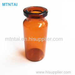 Amber color glass vials