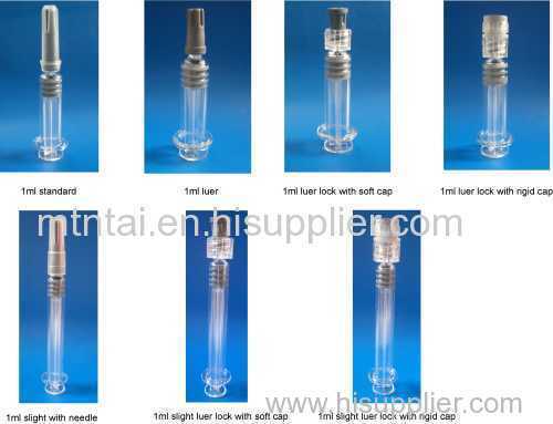 1ml standard prefilled syringes