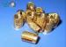 Diamond Brass Insert Nuts Specialized Threaded Fasteners For Furniture / Machine