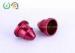 Colorful Audio Electronic Components CNC Small Turned Parts Aluminum