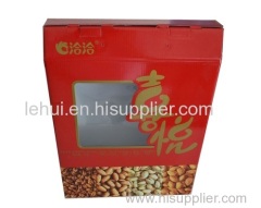 corrugated paper box for paper food packaging