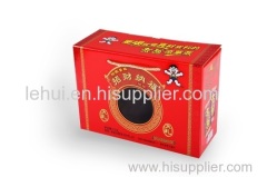 cardboard printed F-flute box for food pack paper food packaging