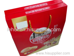 cardboard printed F-flute box for food pack paper food packaging